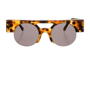 Illesteva Meyer II round tortoiseshell sunglasses